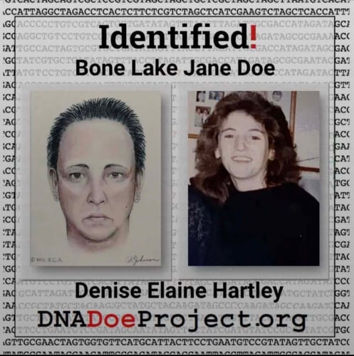 Bone Lake Jane Doe Identified!